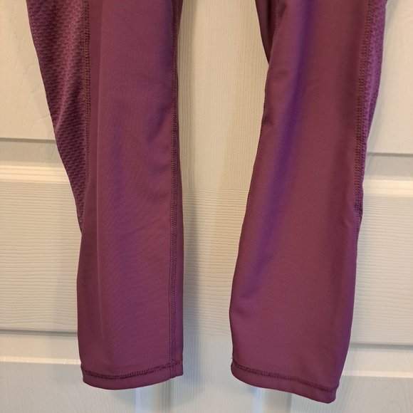Xersion Purple 7/8 Ankle Leggings Size Large - Picture 6 of 8